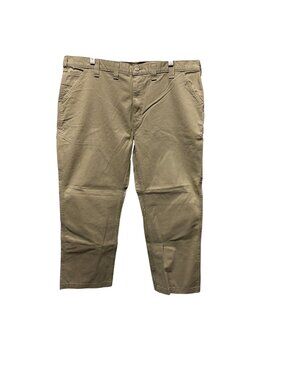 Carhartt Mens Relaxed Fit Khaki Work Pants Size 44x30 Utility Cargo Pockets